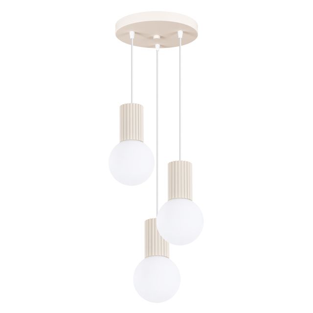 Lampa wisząca HALO 3xG9 - beżowy
