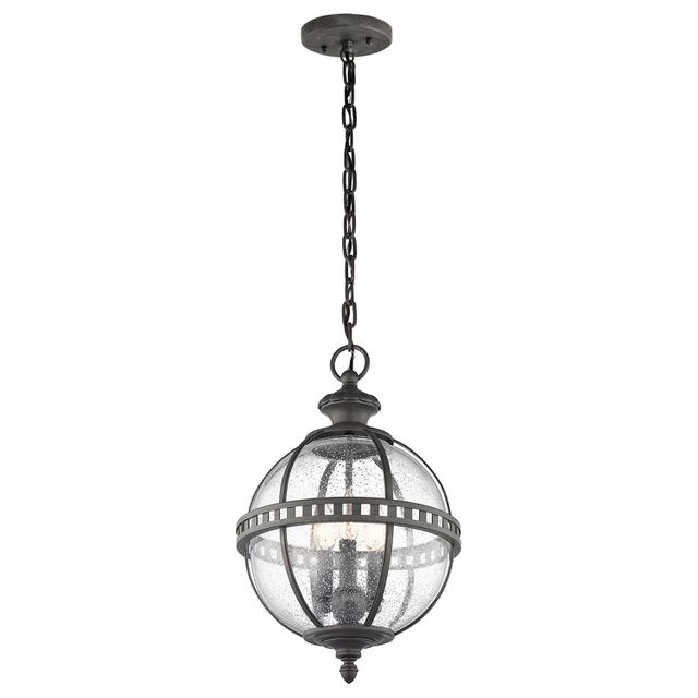Lampa wisząca HALLERON 3xE14 IP44 - brązowy