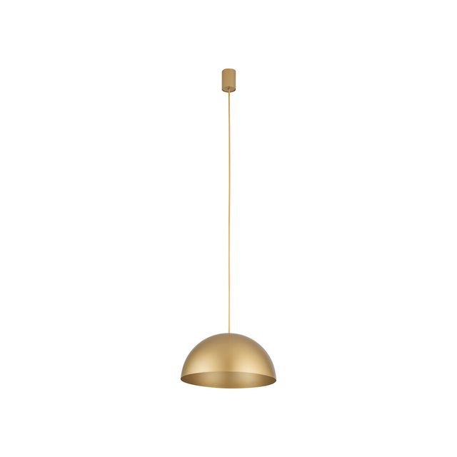 Lampa wisząca HEMISPHERE SUPER S GX53 - złoty satynowy