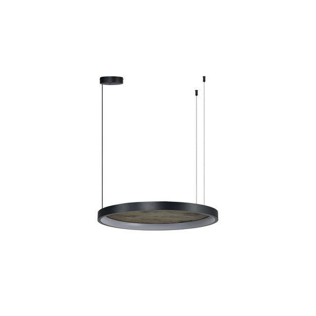 Lampa wisząca KRYPTON TOP 60 CCT - czarny/kamień