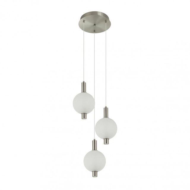 Lampa wisząca LENTI LED 18W 1507lm 3000K - chrom