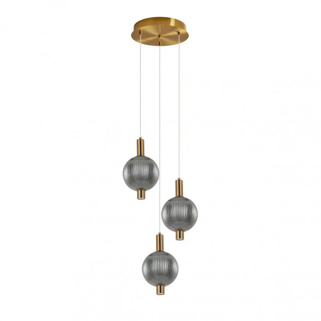 Lampa wisząca LENTI LED 18W 720lm 3000K - złoty