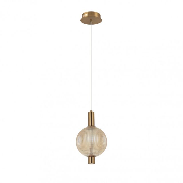 Lampa wisząca LENTI LED 7W 553lm 3000K - złoty