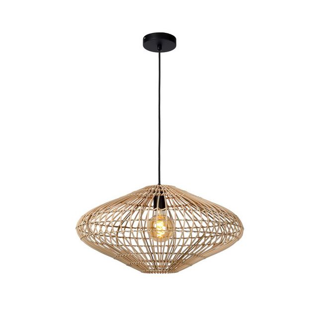 Lampa wisząca MAGALI E27 - czarny/brązowy