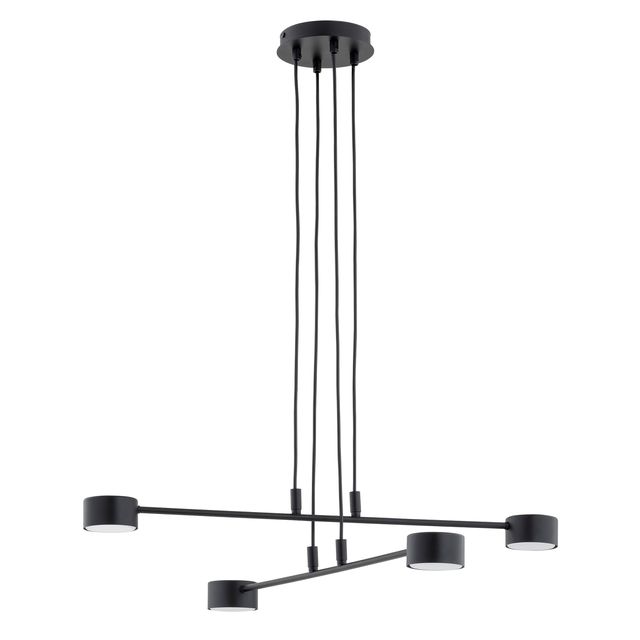 Lampa wisząca MODUS 4XGX53 - czarny