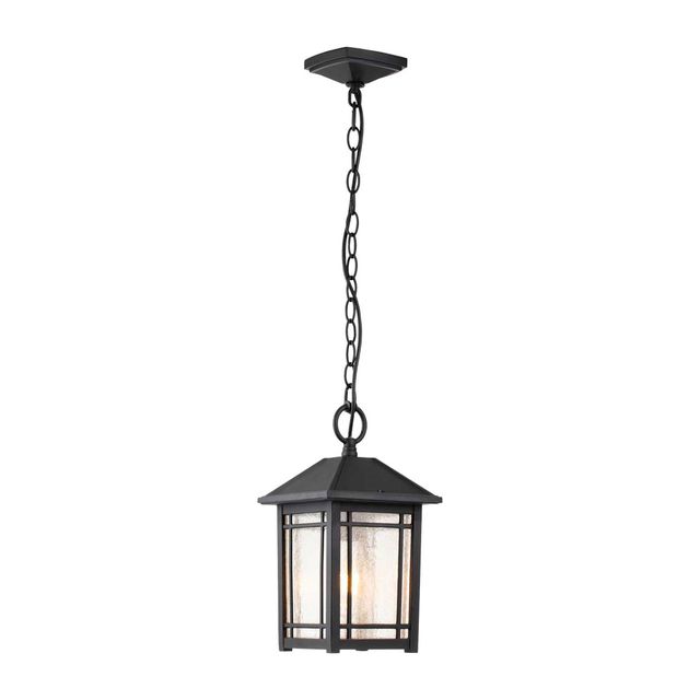 Lampa wisząca ogrodowa CEDAR POINT E27 IP44 - czarny