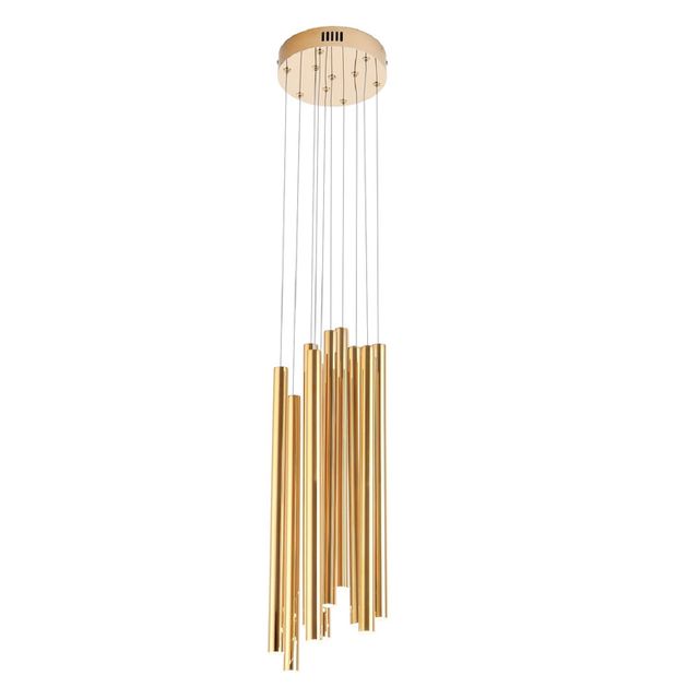 Lampa wisząca ORGANIC DIM LED 10W 3000K DIM - złoty