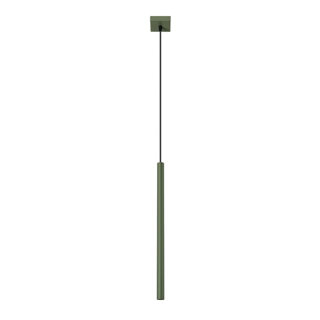 Lampa wisząca PASTELO 1 G9 - zielony oliwkowy