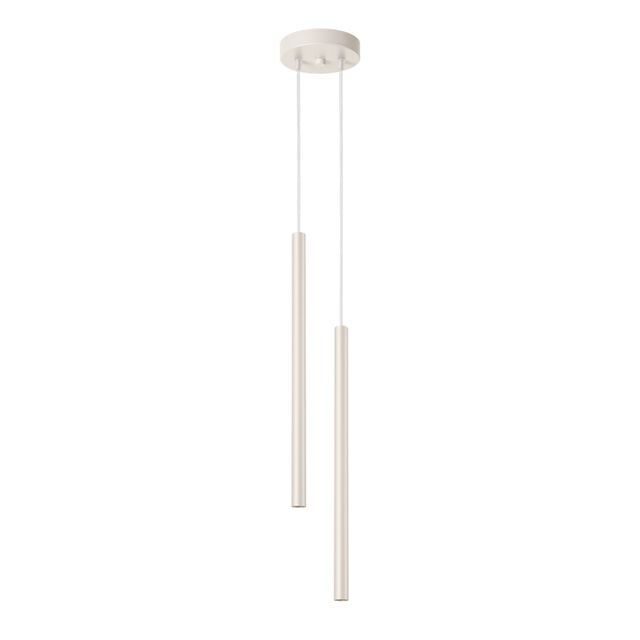 Lampa wisząca PASTELO 2xG9 - beżowy