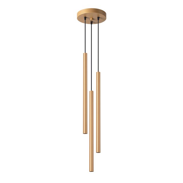 Lampa wisząca PASTELO 3P 3xG9 - czarny/złoty