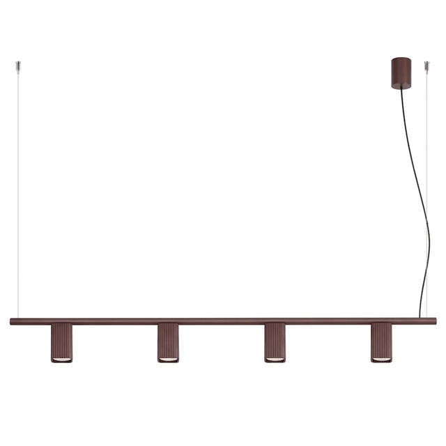 Lampa wisząca RAYO 3L GU10 - brązowy