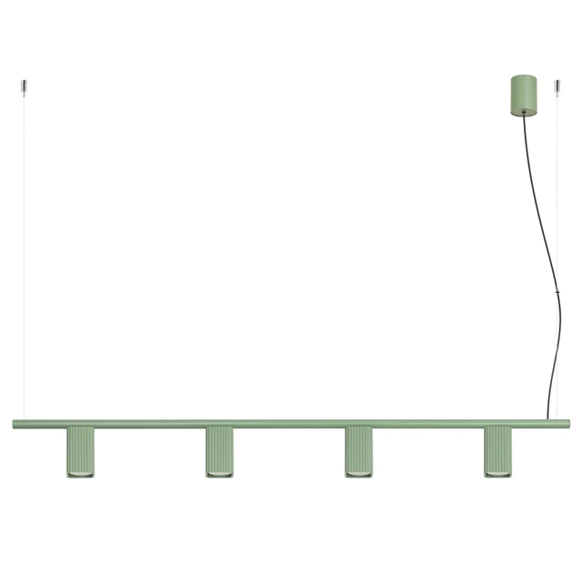 Lampa wisząca RAYO 3L GU10 - szałwiowy
