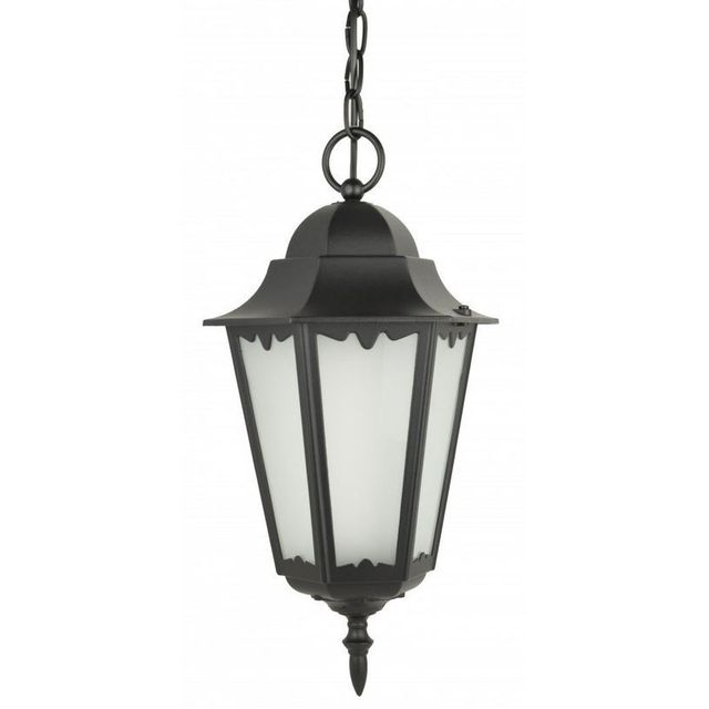 Lampa ogrodowa wisząca klasyczna na łańcuchu RETRO CLASSIC II E27 czarny