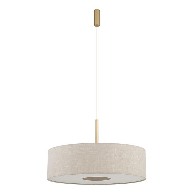 Lampa wisząca SANTANA L 1xE27 - kremowy