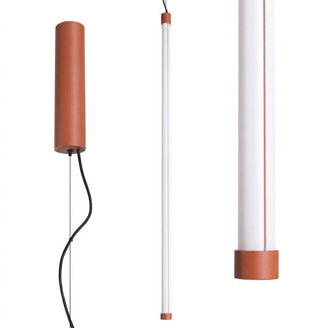 Lampa wisząca TRANG 100 LED 4000K - ochra czerwona