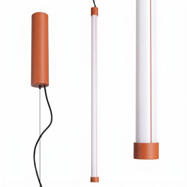 Lampa wisząca TRANG 75 LED 4000K - ochra czerwona