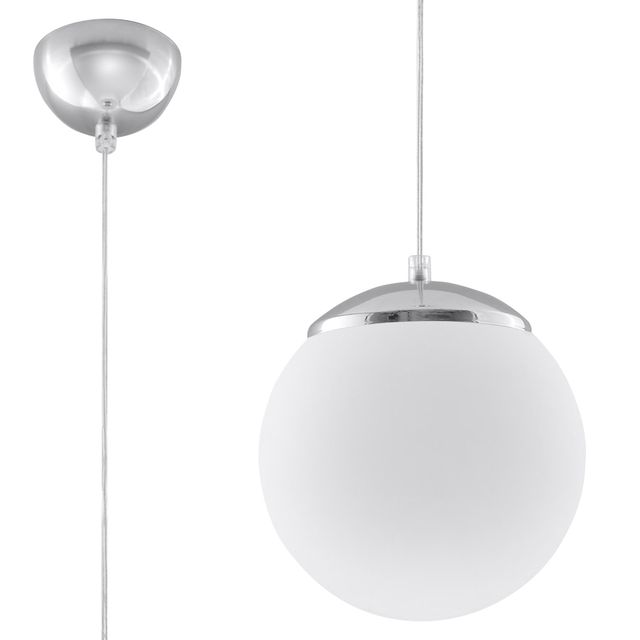 Lampa wisząca UGO 20 E27 - biały/chrom