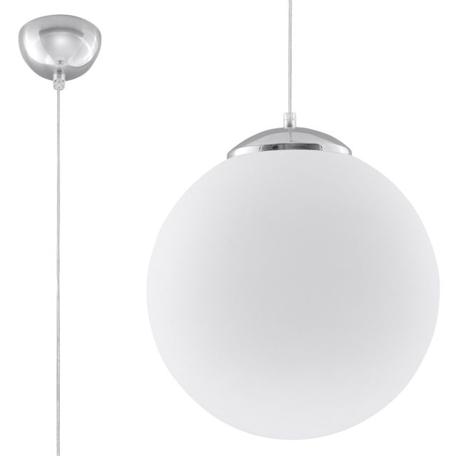 Lampa wisząca UGO 40 E27 - biały/chrom