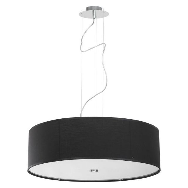 Lampa wisząca VIVIANE 3xE27 - czarny