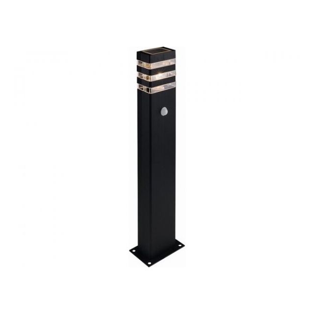 Lampa zewnętrzna z czujnikiem ruchu RIO E27 IP54 - czarny