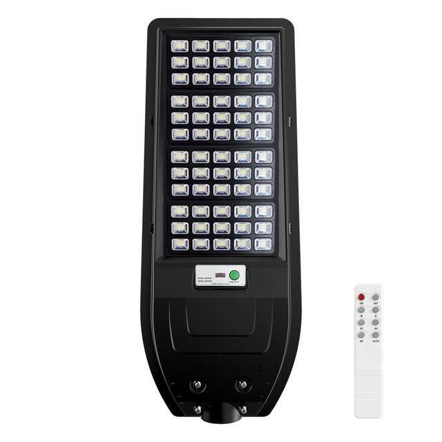 Latarnia solarna VIA LED 150W 6000K IP65 PIR - czarny