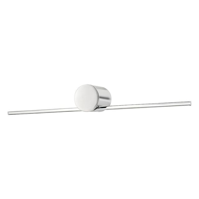 Minimalistyczny kinkiet łazienkowy nad lustro ARTIST 40cm 6W - chrom