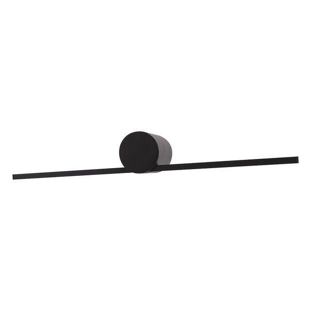 Minimalistyczny kinkiet łazienkowy nad lustro ARTIST 40cm 6W - czarny
