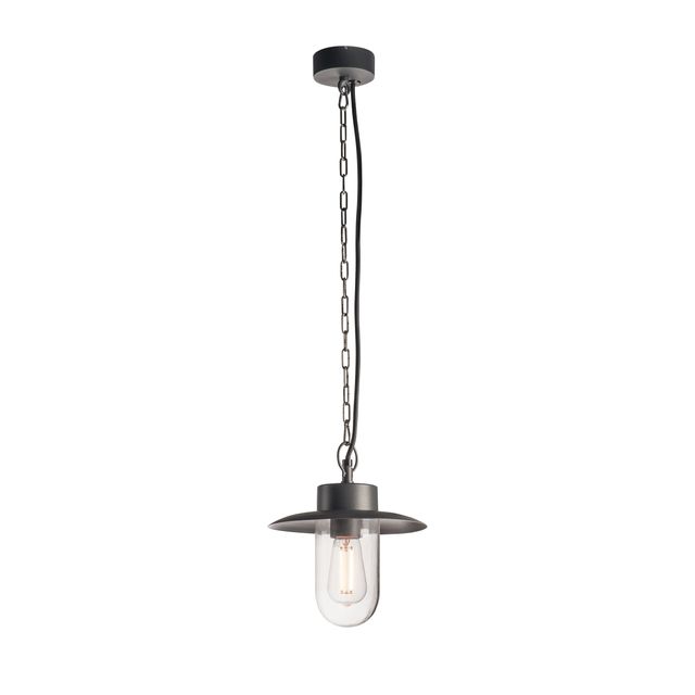 Lampa wisząca MOLAT E27 IP44 - antracyt