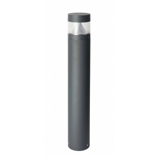 Nowoczesny słupek ogrodowy BAREL 98cm 23W 4K popiel