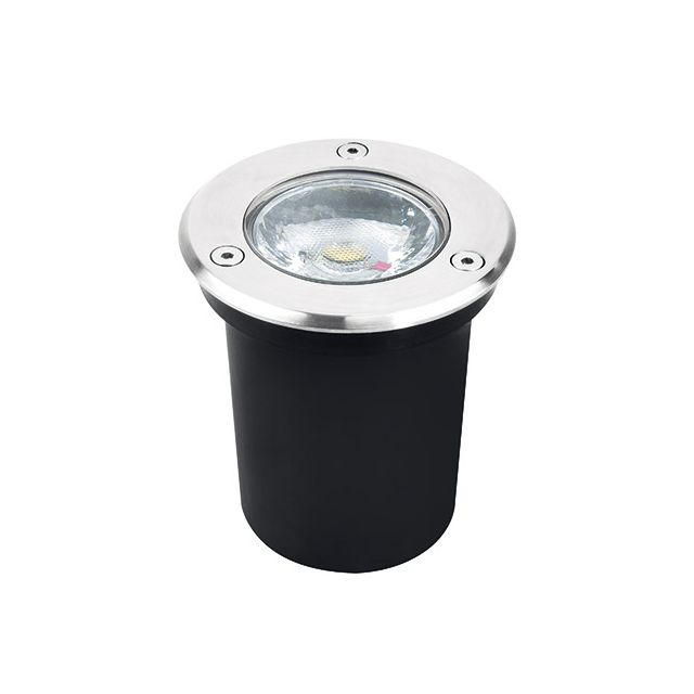 Oprawa najazdowa okrągła GAWRA LED 6W 4000K 60° IP67 stal nierdzewna