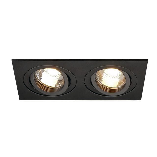 Oprawa klips NEW Tria II QPAR16 230V GU10 - czarna