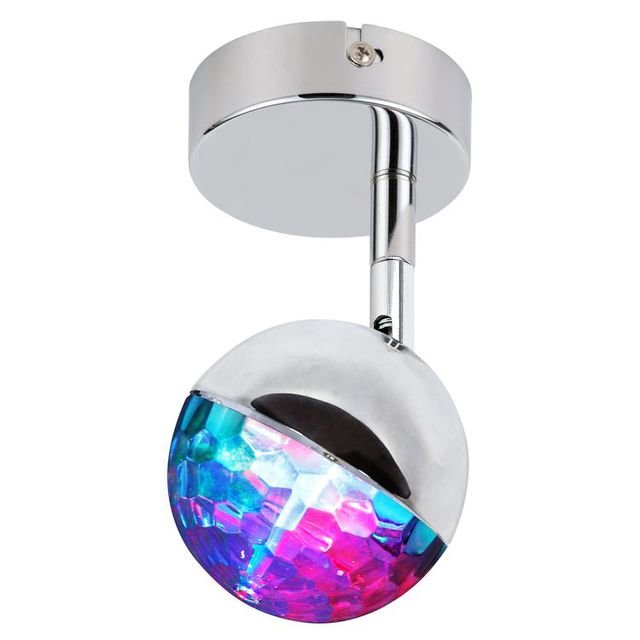 Oprawa PARTY kinkiet LED 3W RGB - chrom