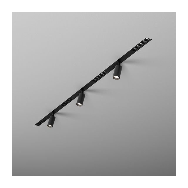 Oprawa RAFTER Mix LED DALI wpuszczany 133cm 50° 27,5W 3000K czarny struktura