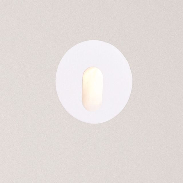 Oprawka schodowa LESEL 002 LED 1W 6000K 60° - biały