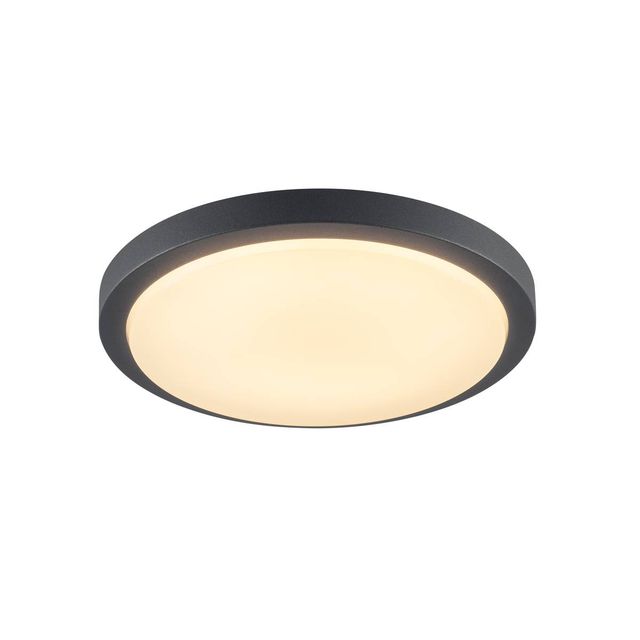 Plafon AINOS LED 21W 3000K IP44 - antracyt