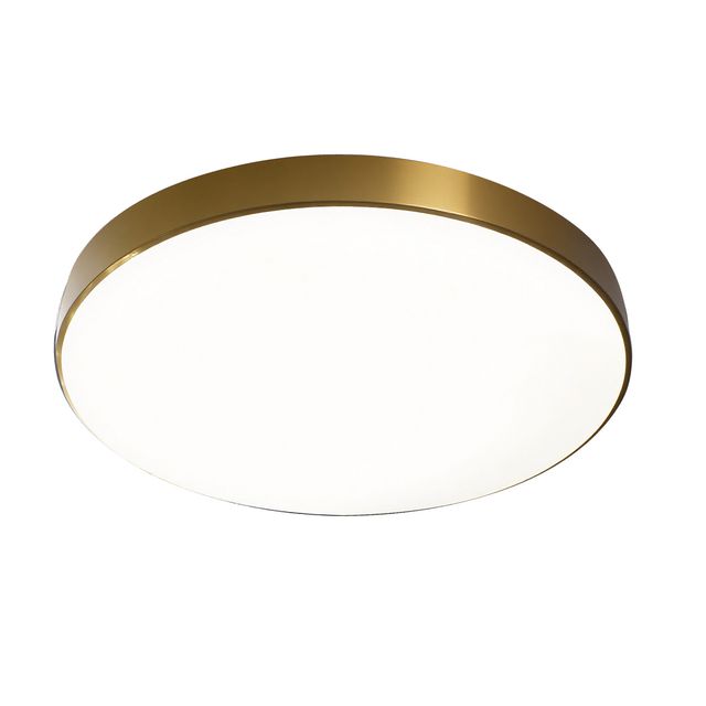 Plafon ATEIA  LED 21W 3000K IP44 -złoty