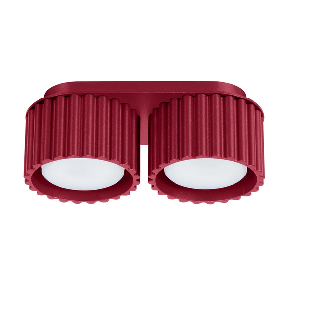 Plafon AURA 2xGX53 - burgund