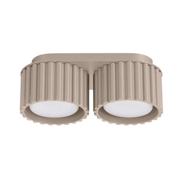 Plafon AURA 2xGX53 - taupe