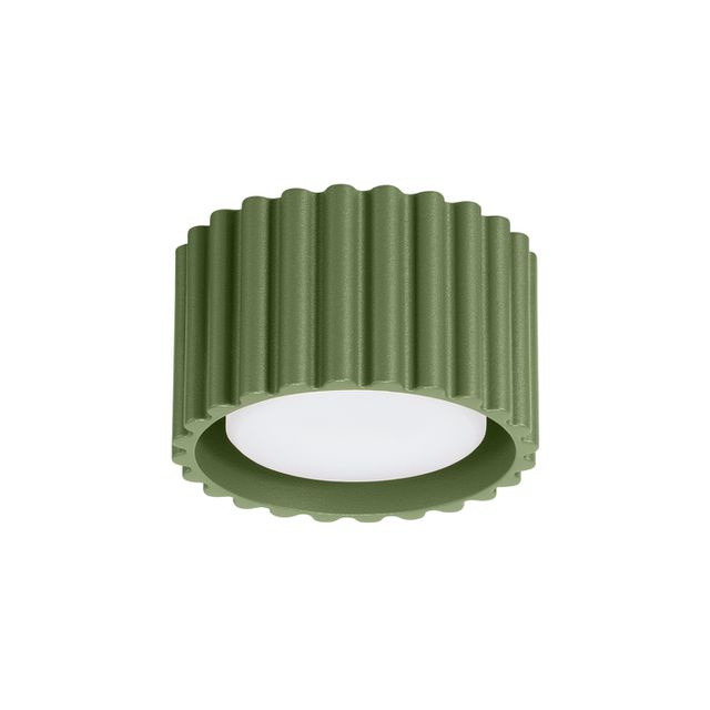 Plafon AURA GX53 - zielony oliwkowy