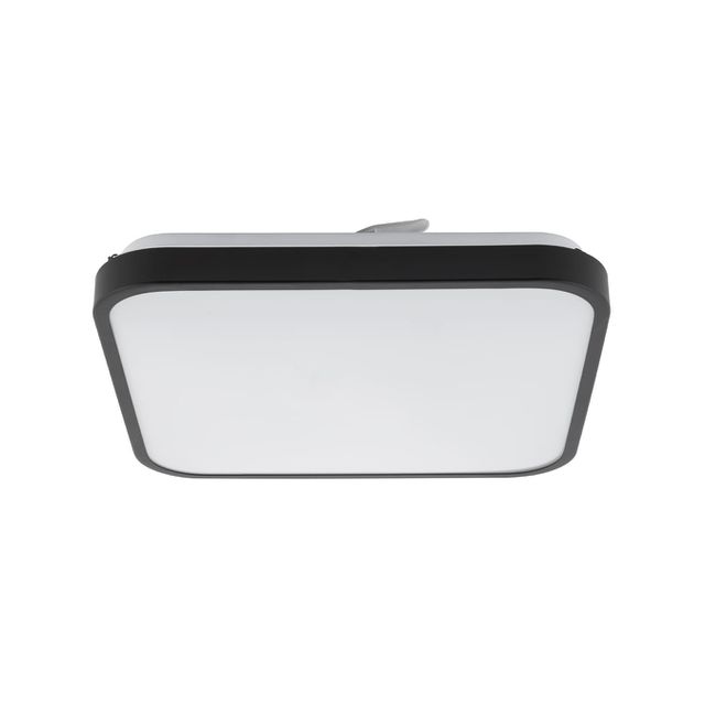 Plafon hermetyczny AGNES SQUARE PRO LED 32W 3000K IP44 - czarny/biały