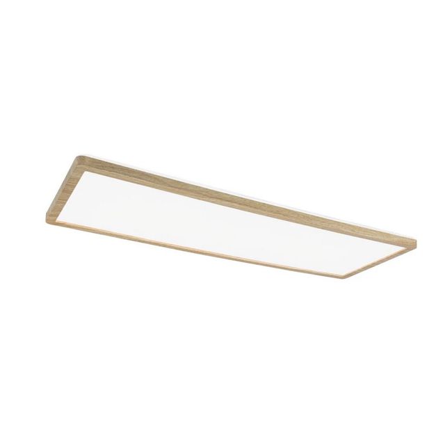 Plafon prostokątny ATRIA Wood 580x200mm LED 22W 4000K IP44 - drewno