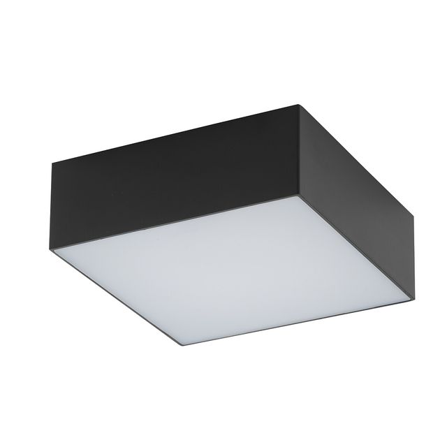 Plafon LID SQUARE LED 15W 3000K - czarny