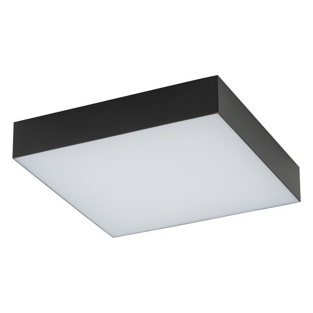 Plafon LID SQUARE LED 35W 3000K - czarny