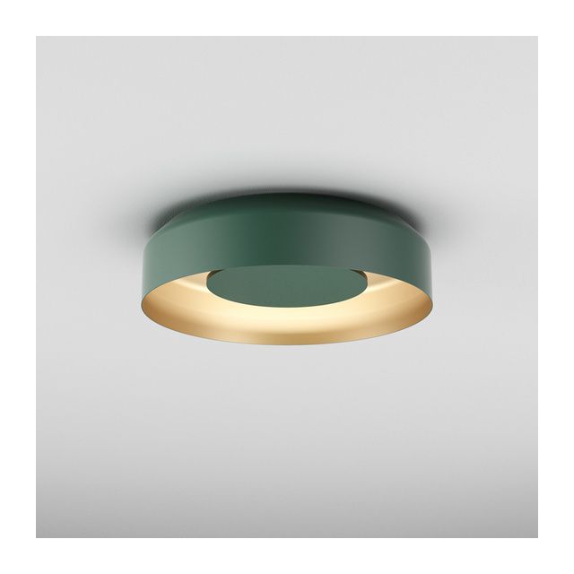 Plafon MIDI RING dot LED DIM 14,5W 3000K - zielony/złoty