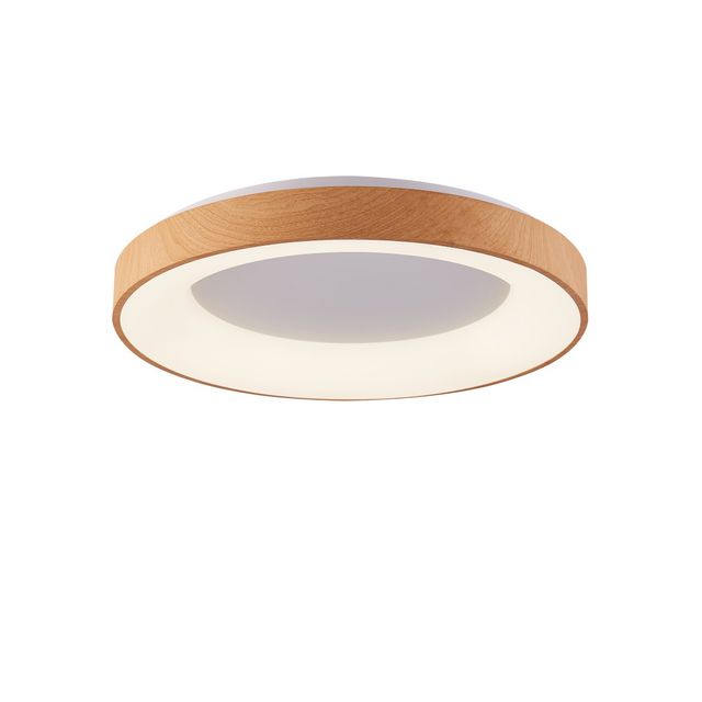 Plafon SANTANA TOP LED 30W 3000-6500K DIM pilot - drewno/biały