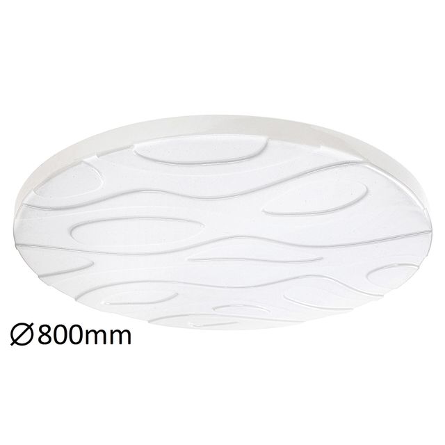Plafon z pilotem MASON 80 LED 80W 3000-6500K - biały
