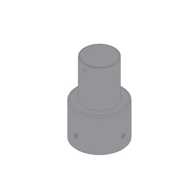 Redukcja 7660 z ⌀76mm do ⌀60mm - biały