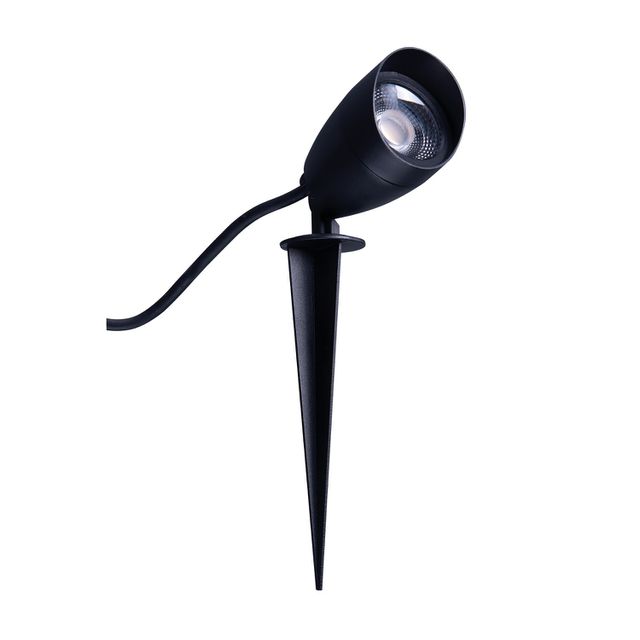 Reflektor ogrodowy FLOKI Spike LED 6W 3000K IP65  - czarny