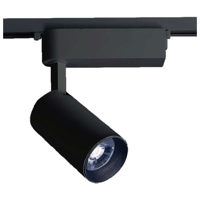 Reflektor szynowy 1-fazowy IRIS LED 30W 3000K 30° czarny