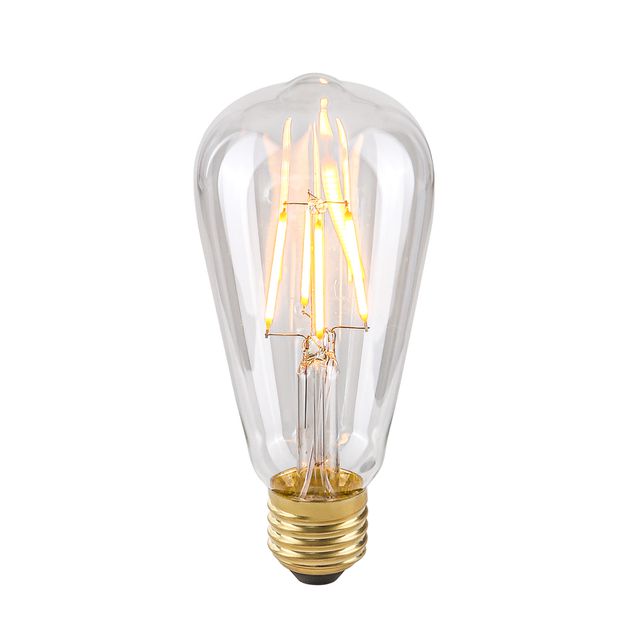 Żarówka CLEAR Retro LED E27 4W 2200K DIM ST64